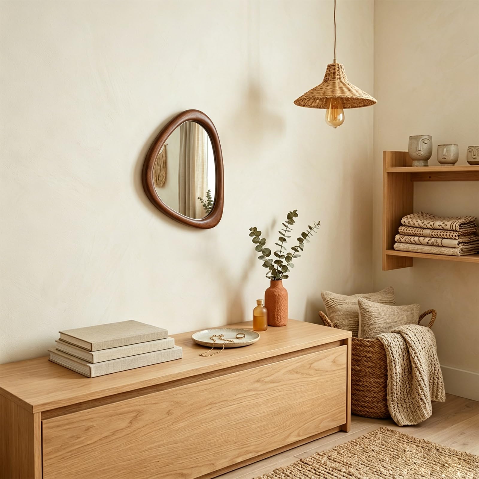 MAGFLERUM paired in gallery wall showing versatile styling possibilities