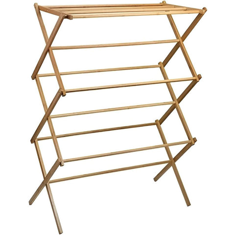 MAGIC BAMBOO lifestyle in apartment laundry area illustrating space-saving benefit