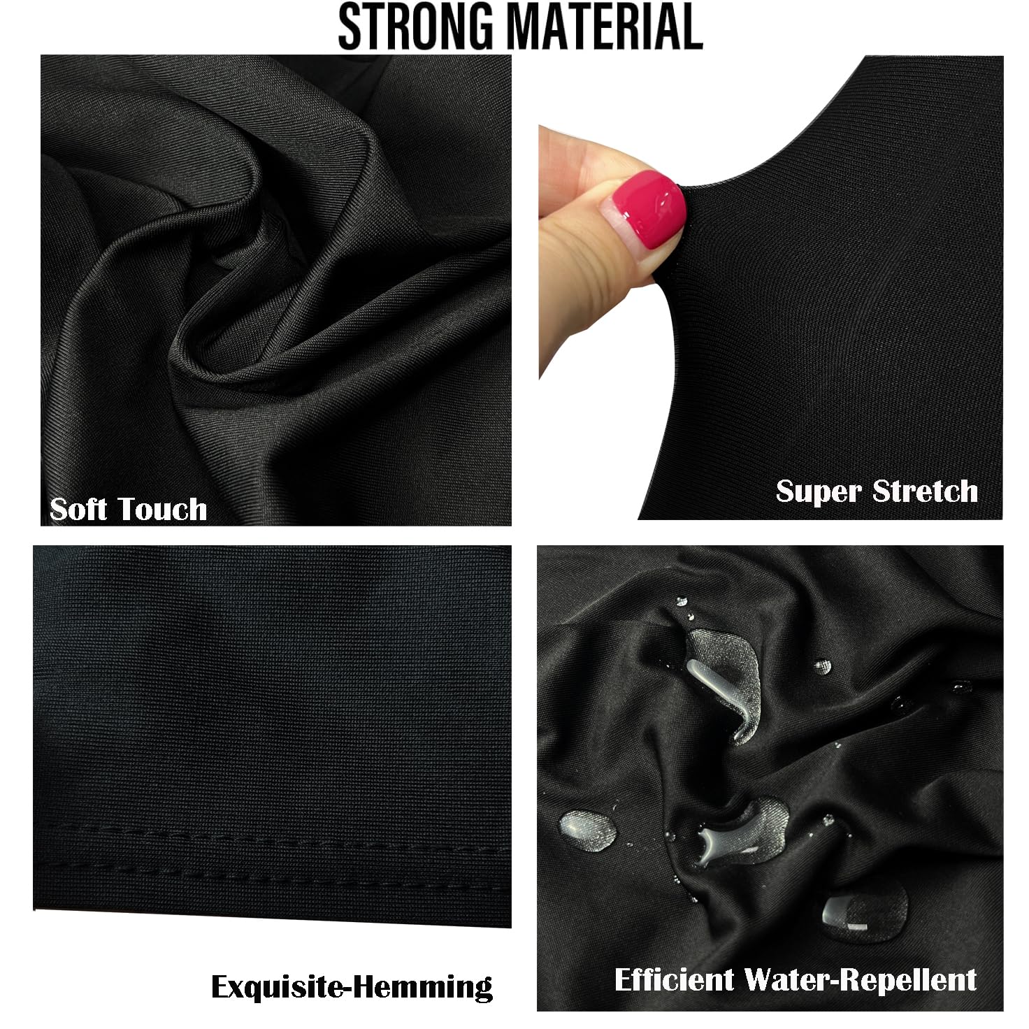 Maiangel rear view showing elastic corner pockets for secure fit benefit
