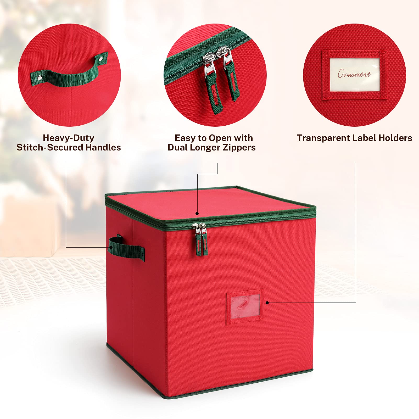 MaidMAX zippered lid and 600D oxford fabric protecting contents