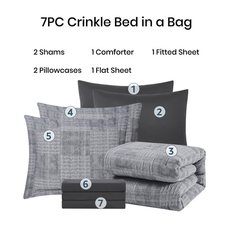 MaiRêve styled bedroom setting showing charcoal set enhancing decor