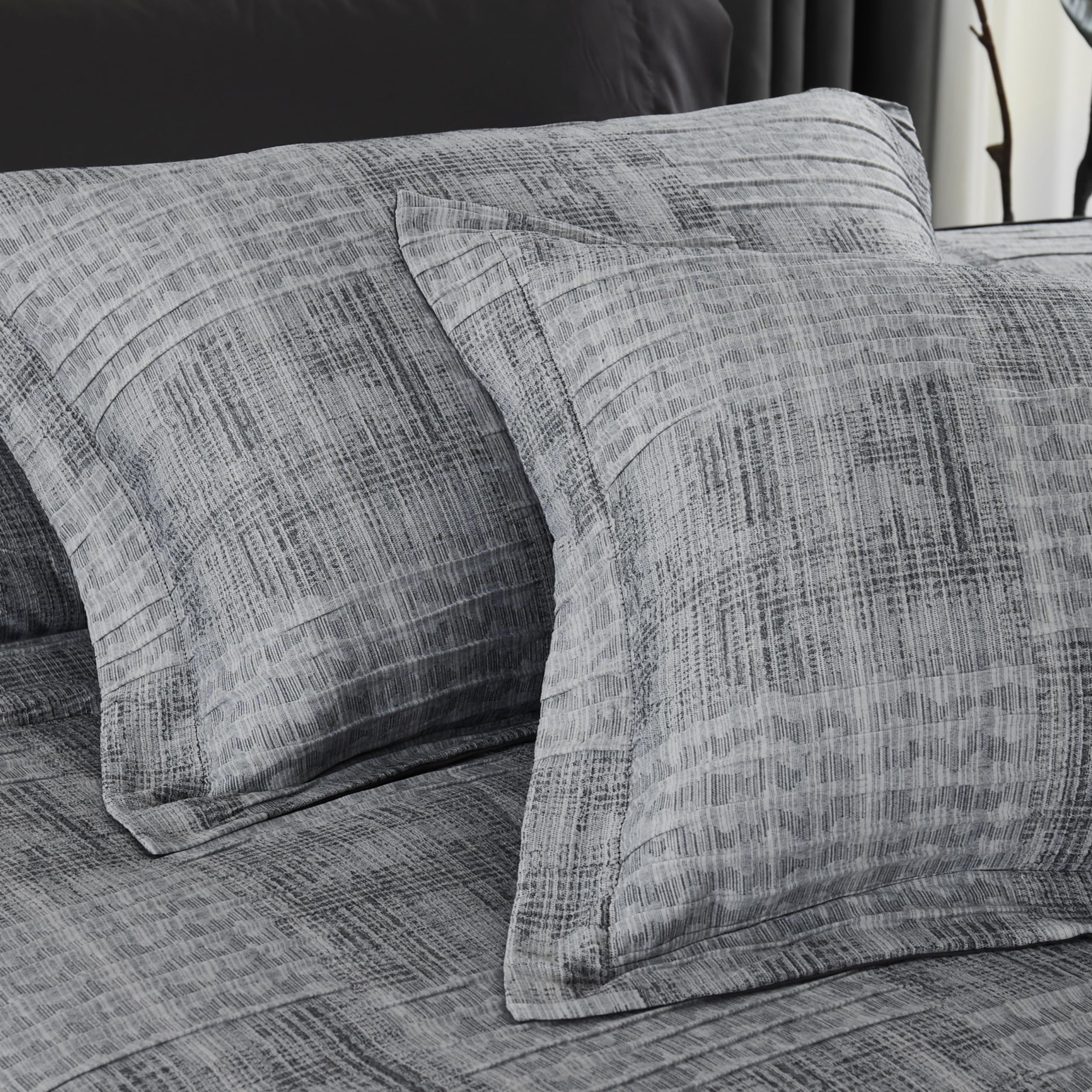 MaiRêve shams and pillowcases displayed for layered pillow styling