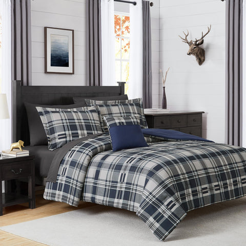 MaiRêve close-up of plaid fabric texture highlighting soft, durable weave