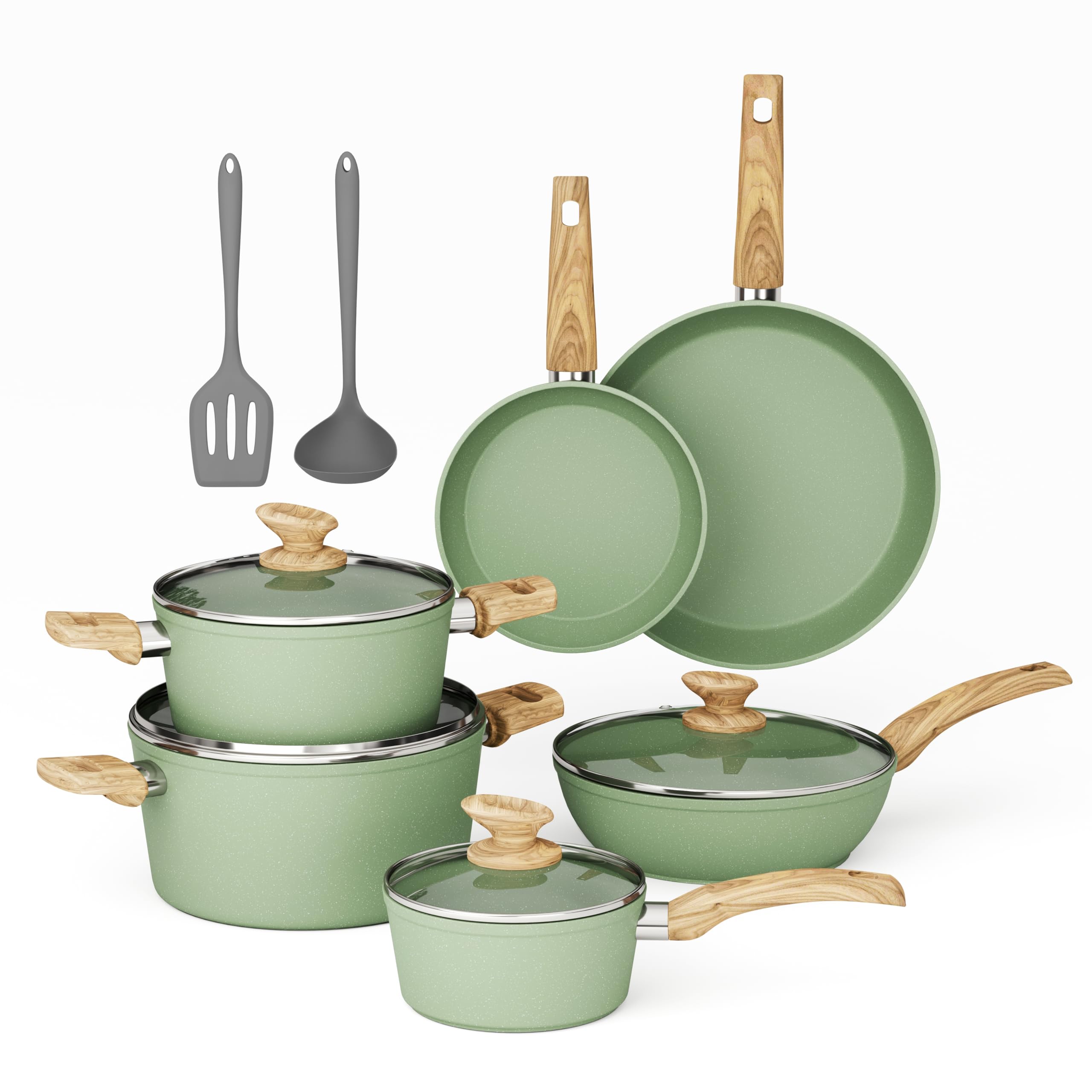 MAISON ARTS front view of full 12-piece set showing included pieces and value
