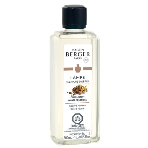 MAISON BERGER Charleston bottle on wooden table styled for elegant everyday home fragrance benefit