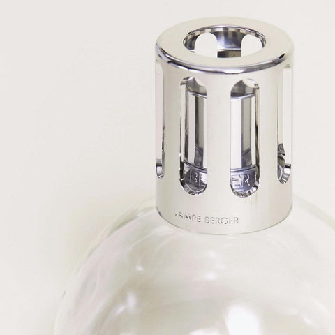 MAISON BERGER lamp in a bedroom lifestyle scene providing subtle scent and decorative touch