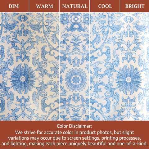 Maison d' Hermine watercolor patterns close-up highlighting artisanal decorative appeal