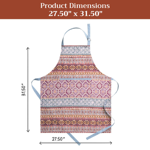 Maison d' Hermine folded apron ready for gifting and neat storage