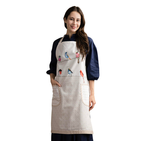 Maison d' Hermine front apron view showing full coverage and design benefit