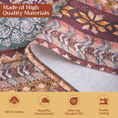 Maison d' Hermine close-up of watercolor pattern highlighting artisan detail