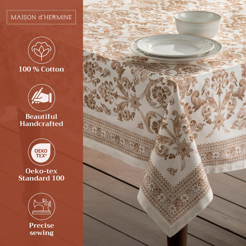 Maison d' Hermine close-up of watercolor print highlighting rich hand-painted look