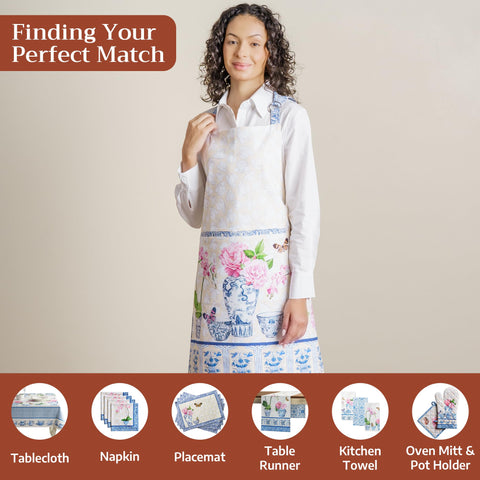 Maison d' Hermine apron adjustable neck strap for a personalized comfortable fit