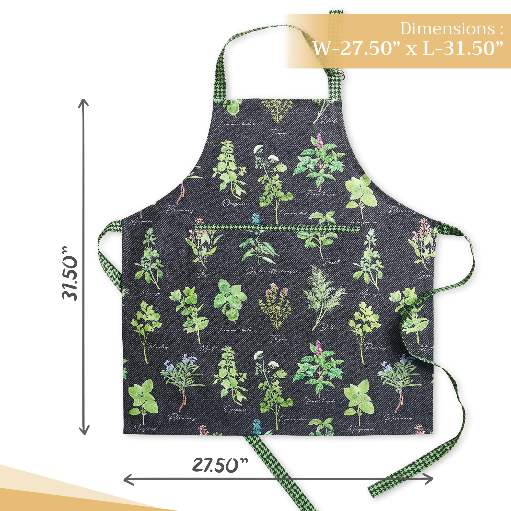 Maison d' Hermine adjustable neck strap detail offering customizable fit and comfort