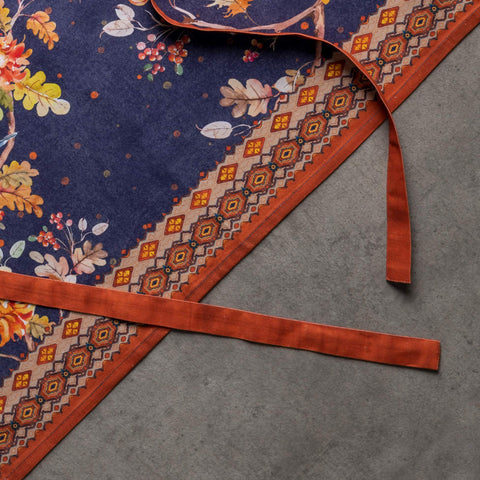 Maison d' Hermine apron folded and tied as a gift to highlight presentation and quality