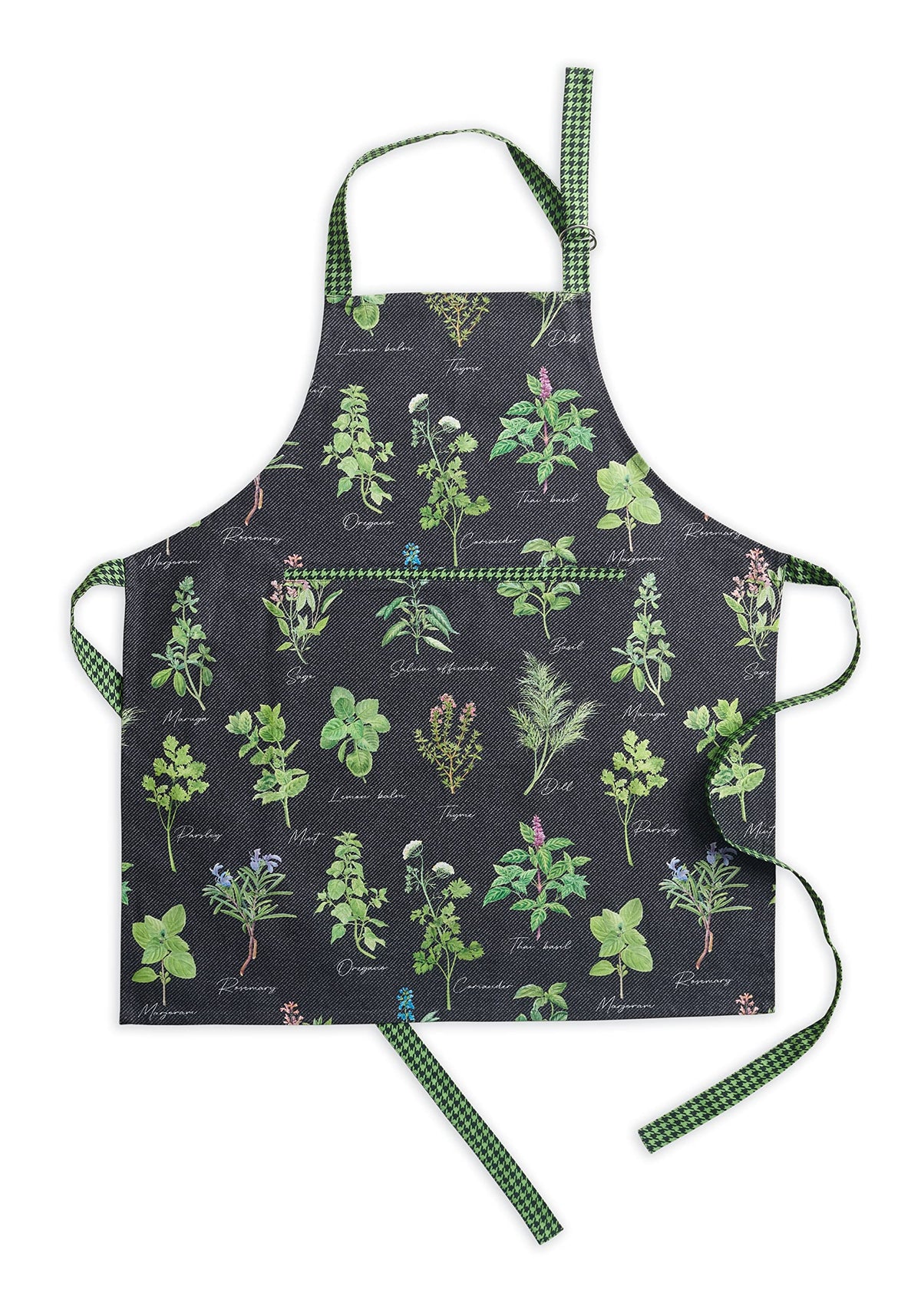 Maison d' Hermine front view showing full-coverage apron and vibrant design for confident cooking