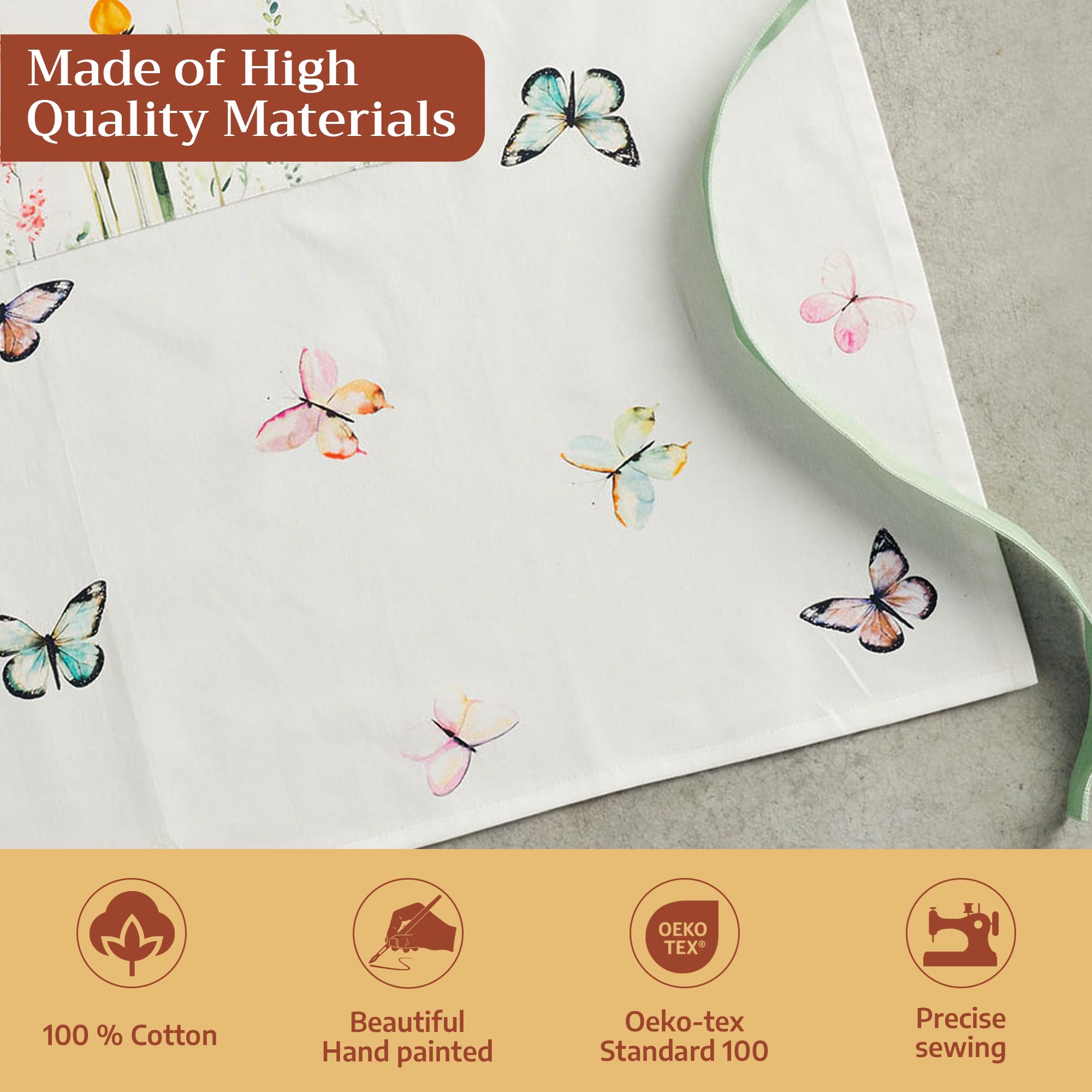 Maison d' Hermine watercolor pattern detail highlighting artistic European motif
