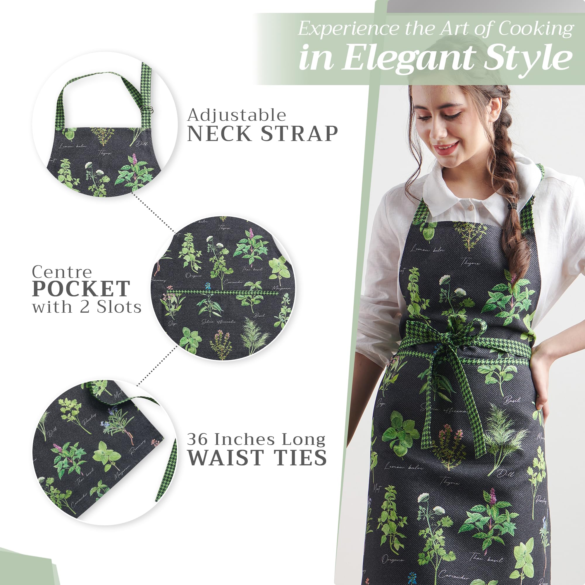 Maison d' Hermine long waist ties tied in a secure knot showing flexible styling options
