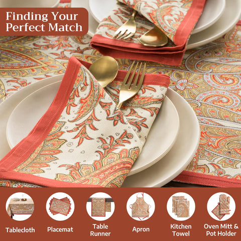 Maison d' Hermine close-up of watercolor pattern detail showing rich hues and artisanal quality