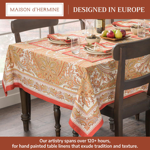 Maison d' Hermine folded edge close-up highlighting neat hem and finish