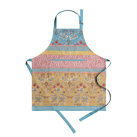 Maison d' Hermine apron front view showing full coverage and stylish design benefit