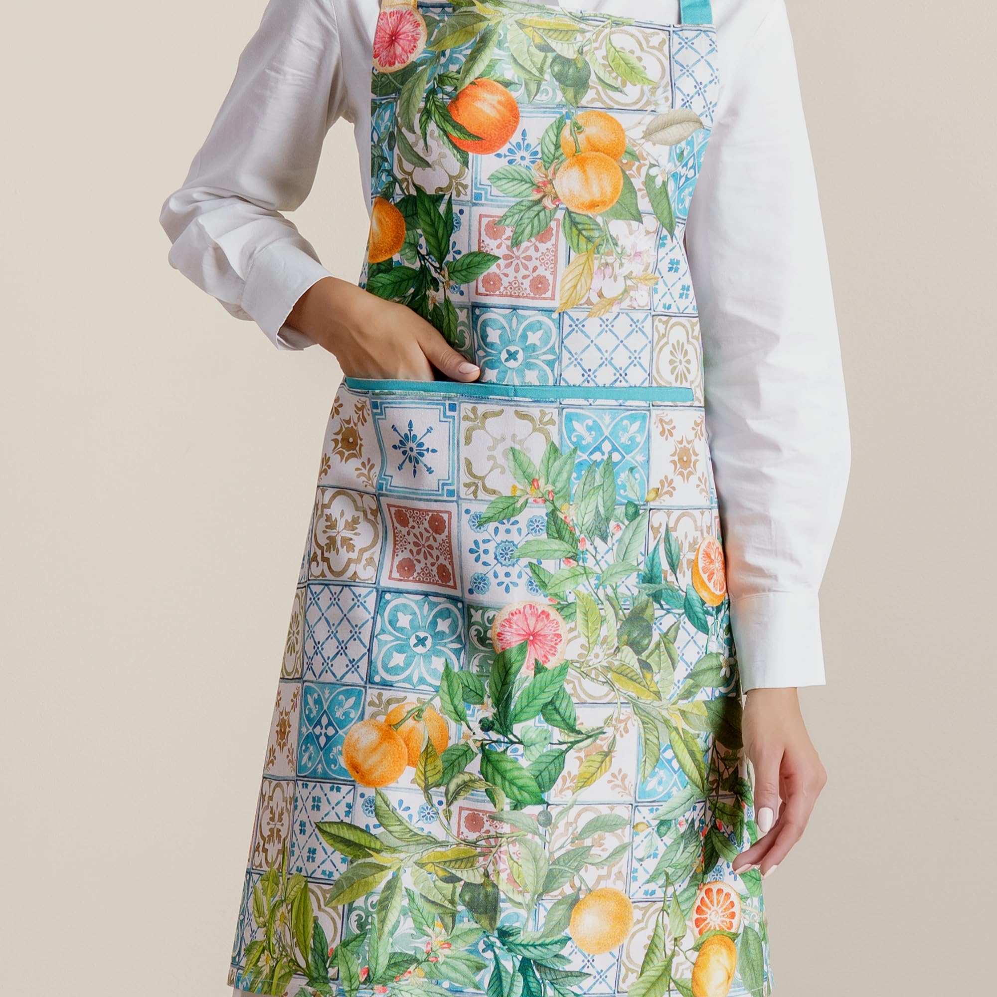 Maison d' Hermine apron packaged flatlay ready as a thoughtful gift