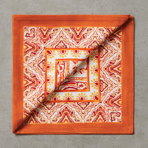 Maison d'Hermine napkins packaged as gift showing presentation benefit: ready for gifting
