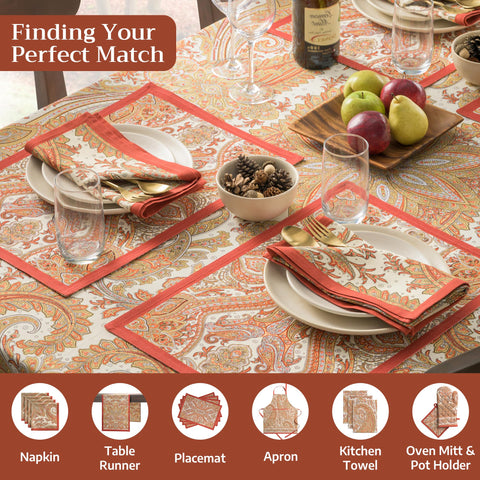 Maison d' Hermine table set for Thanksgiving showing festive styling benefit