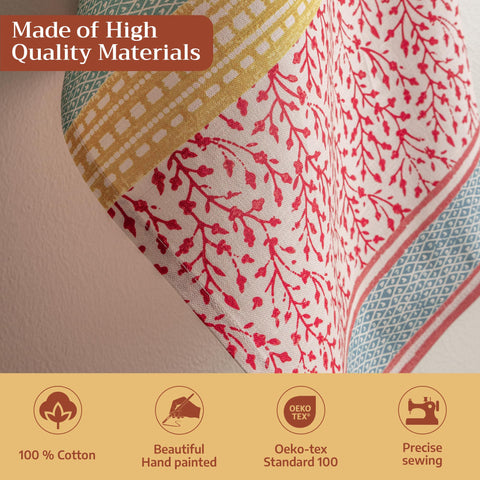 Maison d' Hermine towel drying dishes on a sink, fast absorbency benefit