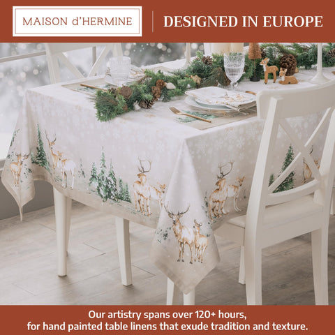Maison d' Hermine close-up of watercolor pattern highlighting artisanal detail
