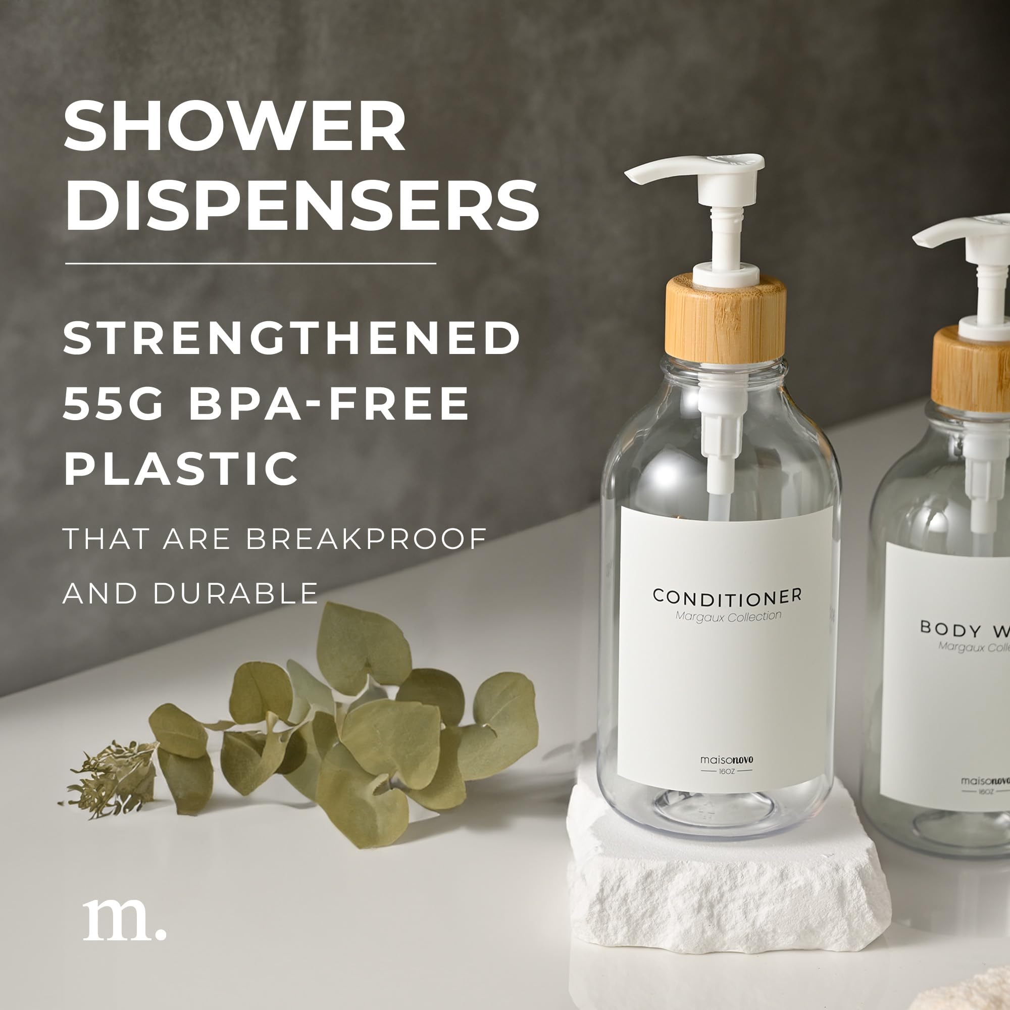 MaisoNovo pump closeup demonstrating smooth dispensing and reduced waste