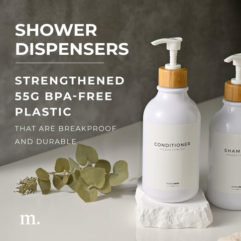 MaisoNovo pump close-up demonstrating sturdy dispenser and leak-resistant performance