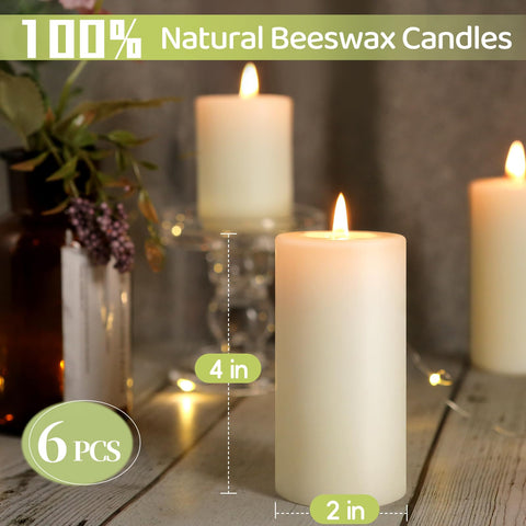 MAKALONE lit pillar in a holder providing warm ambient light for mood