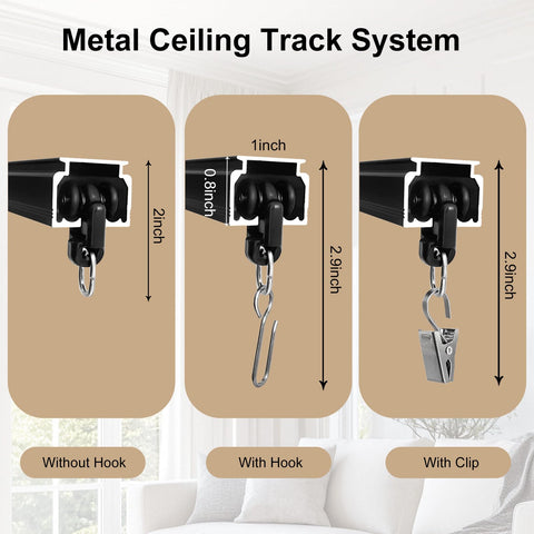 MaKefeile aluminum rail close-up highlighting smooth finish for effortless glide