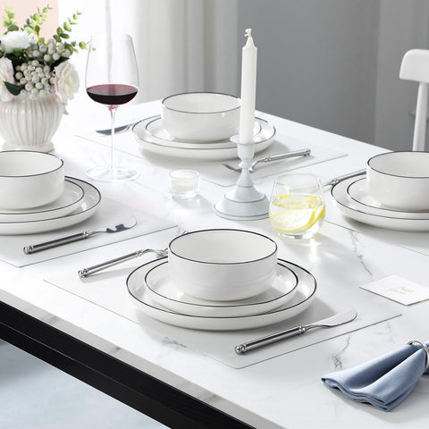 MALACASA glaze texture detail demonstrating stain resistance and easy cleaning