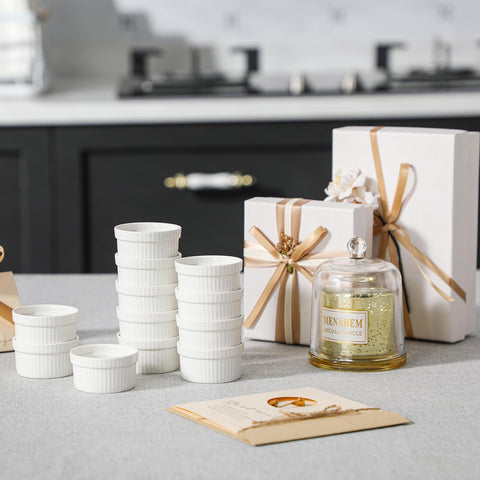 MALACASA product label and series RAMEKIN.DISH emphasizing brand and item details