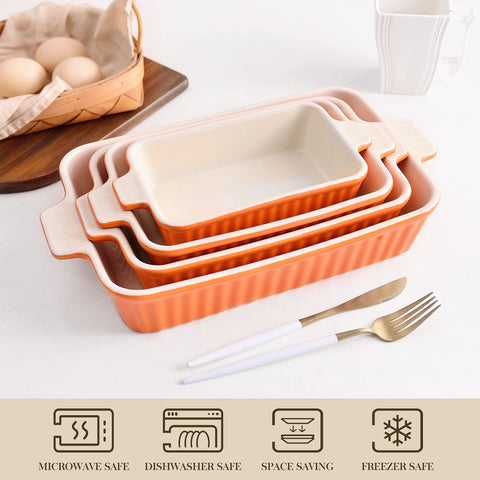 MALACASA stacked dishes size comparison for organizing and storing efficiently