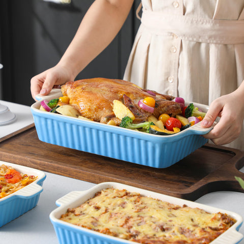 MALACASA on table served with salad for attractive presentation
