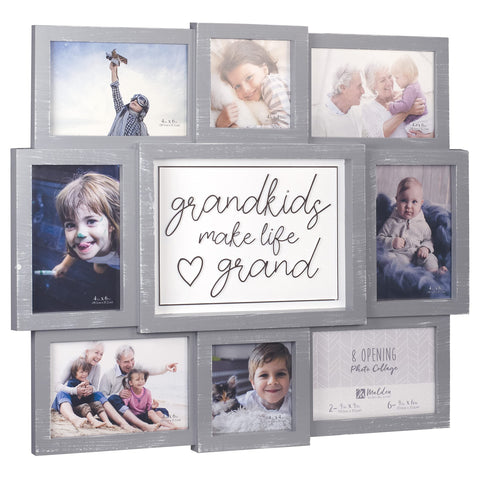 Malden raised “Grandkids Make Life Grand” text detail adding sentimental depth