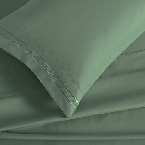 Manyshofu sheets on mattress showing depth fit and scale