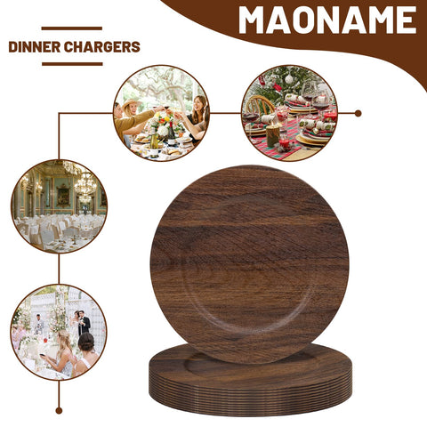 MAONAME boxed set of twelve chargers illustrating quantity and ready-to-store convenience