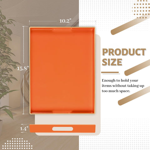 MAONAME close-up of tray edge and glossy texture highlighting easy-clean surface and durability