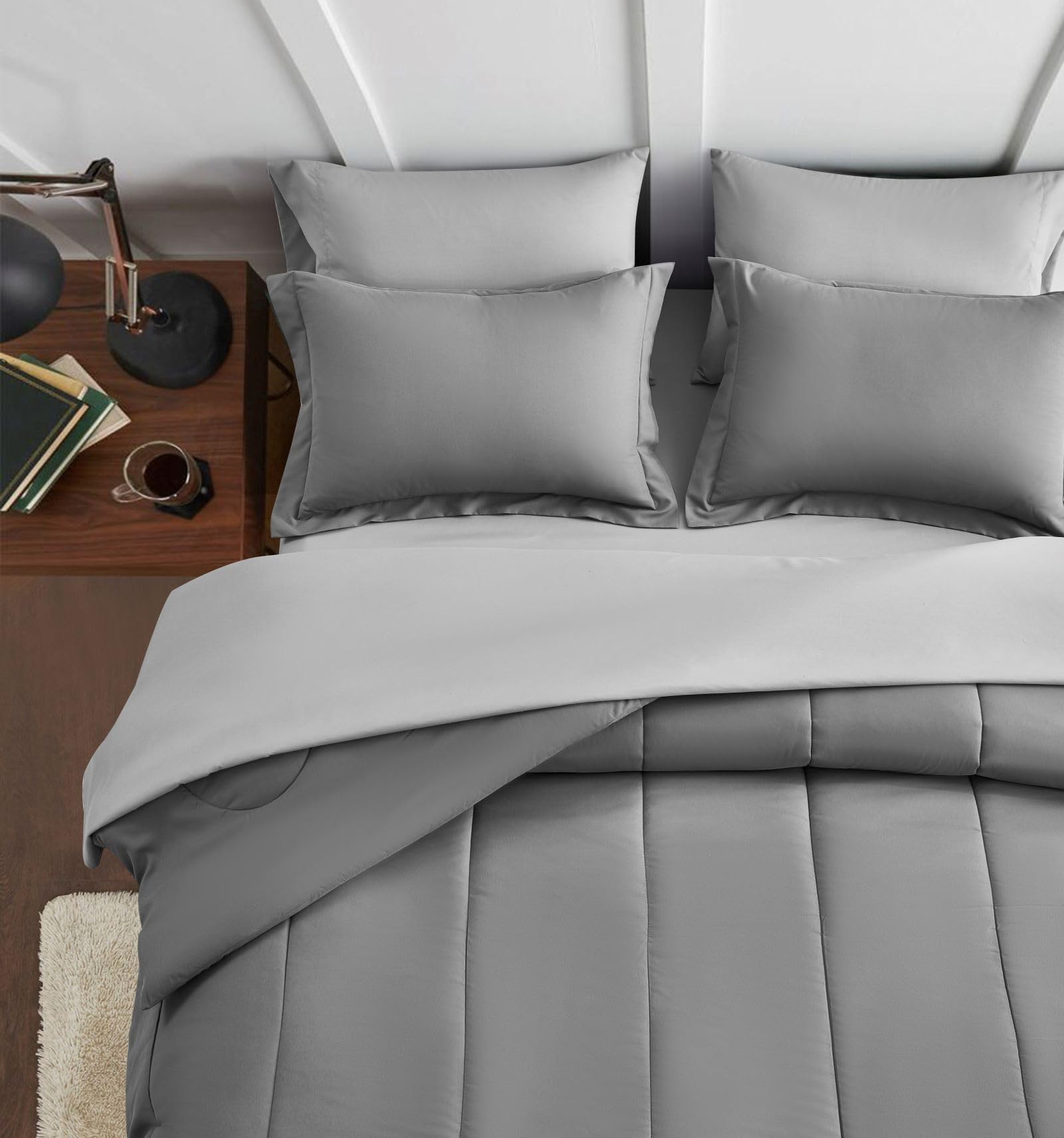 Maple&Stone comforter edge stitching detail showing durable construction benefit