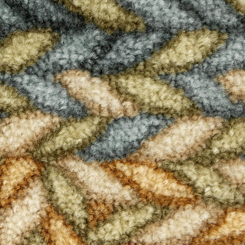 Maples Rugs Marion folded ready for machine washing showing easy-clean benefit