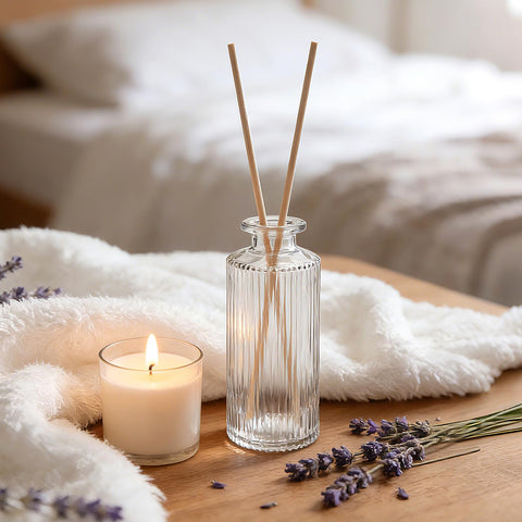 Mapoxy vase beside ruler showing five-inch height for scale and centerpiece planning