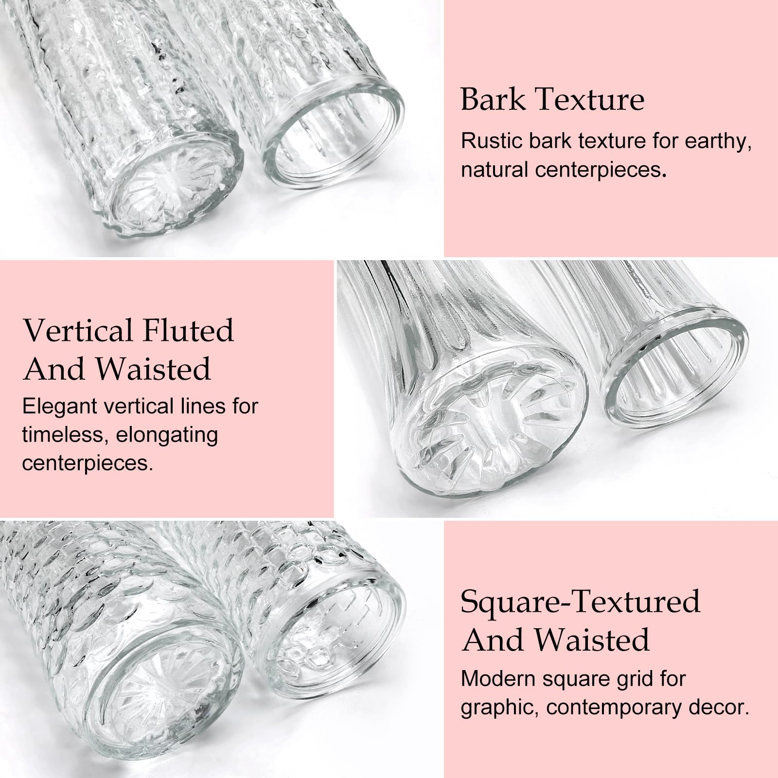Mapoxy vases next to a ruler showing compact height and scale