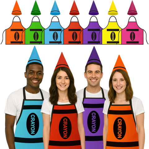 Maqiauly folded aprons and hats packed compactly to save storage space