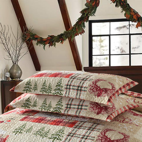 MarCielo pillow shams front view showing coordinated design and bedding cohesion