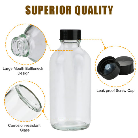 Maredash 4 oz bottle held in hand to show size and portable capacity