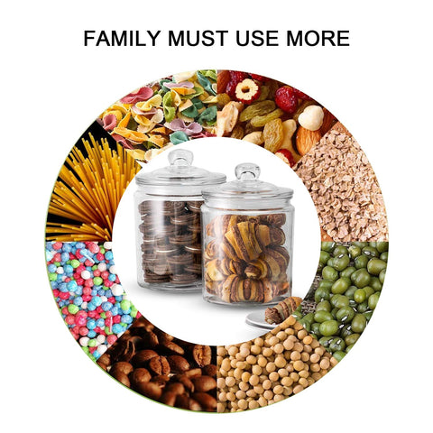Maredash jar next to measuring cup to show 32oz capacity and portion clarity
