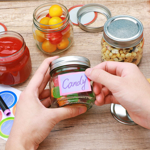 Maredash sticker sheets and pen demonstrating labeling convenience